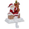 Resin Santa with Gift Box Stocking Holder, 6.5-Inch - 2 of 3