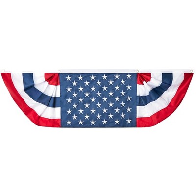 The Lakeside Collection Patriotic American Bunting - 60 Inch