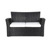 WestinTrends  4-Piece Modern Patio Conversation Sofa Set with Cushions - 3 of 4