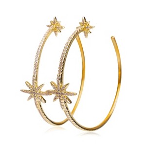 Jewels by Sunaina - LEILA Hoop Earrings - 1 of 4