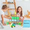 PICASSO-TILES 61-Piece Magnetic Building Blocks Set  STEM Toy with Storage Bag - 2 of 4
