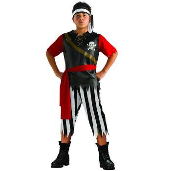 Dress Up America Pirate Costume - Kids - Multi X-Large (14+)