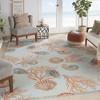 Waverly Seashell Indoor/outdoor Area Rug - 3 of 4