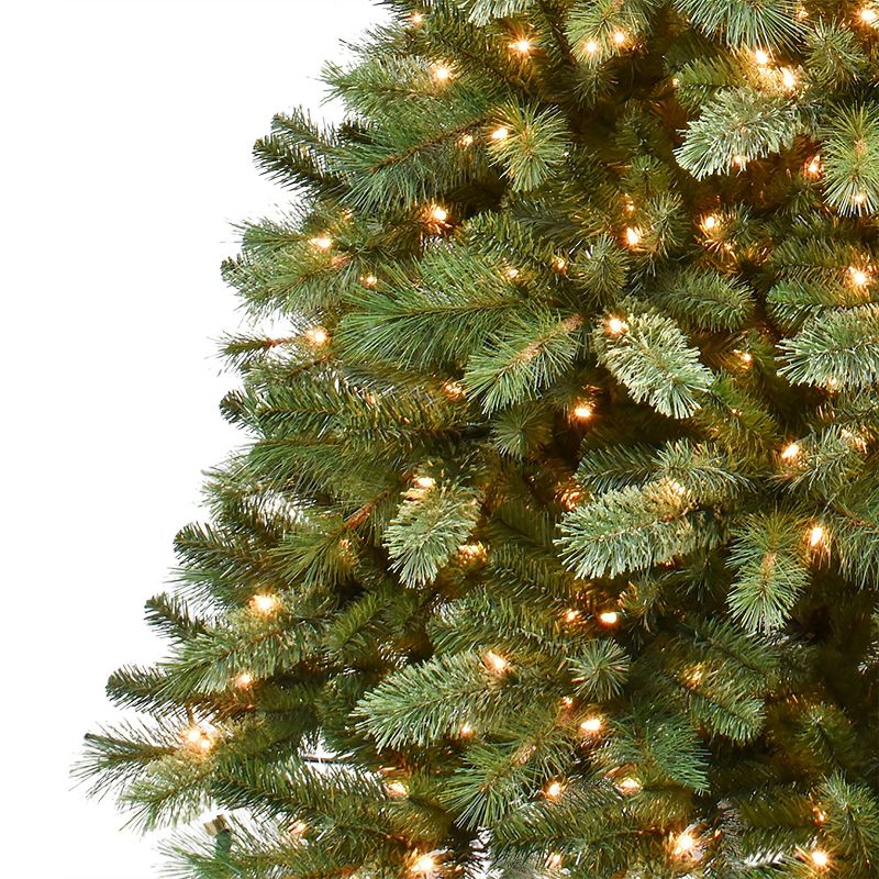 7.5ft Pre-lit Artificial Christmas Tree Full Toronto Pine, 4 of 5