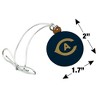 UC Davis Primary Logo Mini Small Tiny Wood Christmas Tree Holiday Ornament - 4 of 4