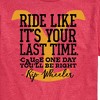 Men's - Yellowstone - Ride Like It's Your Last TI'me Short Sleeve Graphic T-Shirt - 2 of 4