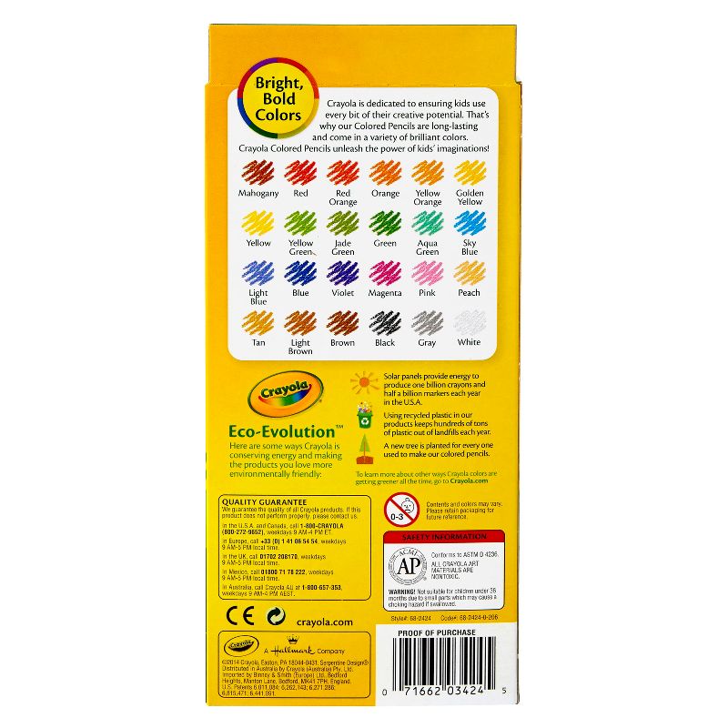 Crayola Erasable Colored Pencils 24ct, 4 of 5