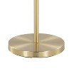 LumiSource Tier 64" Contemporary Metal Floor Lamp Gold Metal with Off-White Linen Shade - 4 of 4