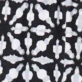 black watercolor tile