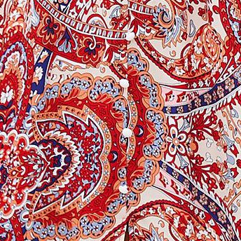 red floral