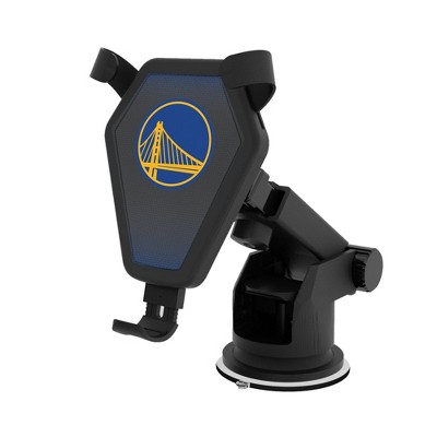 Keyscaper Golden State Warriors Linen 10-Watt Wireless Car Charger
