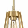 Elk Home Open Louvers 1 - Light Pendant in  Champagne Gold - 3 of 4
