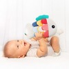 Soft Baby Sensory Toy with Tummy Time Mirror – Entertaining Fish Toy for Infants 0-12 Months with Rattle & Crinkle Paper – Perfect Baby Shower Gift - 4 of 4