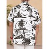 LA LEELA Men's Hawaiian Shirts Short Sleeve Button Down Shirt Mens Casual Shirts Holiday Tropical Beach Summer Party Shirts Funny - 3 of 4