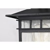 Nuvo Lighting Cove Neck 1 - Light Lantern in  Textured Black - 4 of 4