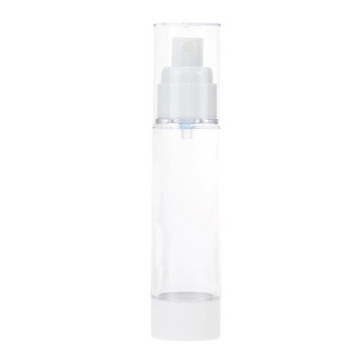 Unique Bargains Portable Round Airless Pump Spray Bottle White 1 Pc