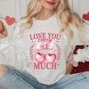 Simply Sage Market Women's Graphic Sweatshirt Coquette Cherry Much - 2 of 4