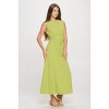 WEST K Women's Gloria Sleeveless Side Ruched Midi Dress - 3 of 4