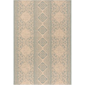 Linden LND174 Power Loomed Indoor/Outdoor Rugs - Safavieh - 1 of 4