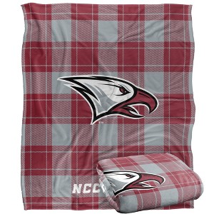 North Carolina Central University Campus Plaid Spirit Silky Touch Super Soft Throw Blanket 50x60 - 1 of 4