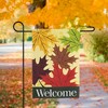 Northlight Welcome Fall Harvest Leaves Outdoor Garden Flag - 18" x 12.5" - 2 of 4