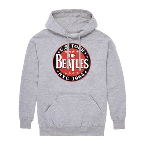 Men's - The Beatles - 1964 USA Tour Graphic Fleece Pullover Hoodie - 1 of 4
