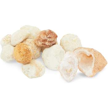 Okuna Outpost 12 Pieces Break Your Own Geodes, Crystals Surprise for Kids, Home Décor (2lbs)