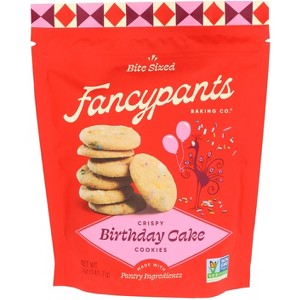 Fancypants - Cookies Mini Crispy Birthday Cake - Case of 6 - 5 oz - 1 of 1