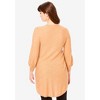 Roaman's Women's Plus Size Textured Square Neck Sweater - image 3 of 4