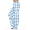 Just Love Womens Plaid Knit Jersey Pajama Pants - 100% Cotton PJs - 2 of 3