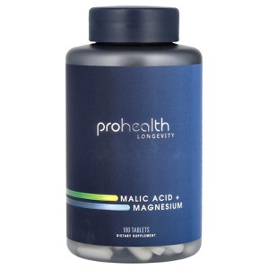 ProHealth Longevity Malic Acid + Magnesium, 180 Tablets - 1 of 3