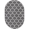 Unique Loom Trellis Frieze Rounded Trellis Indoor Woven Area Rug - 2 of 4