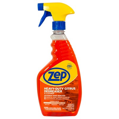 Zep Heavy-Duty Citrus Degreaser and Cleaner – Removes Grease and Grime – 24 oz.
