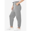 Woman Within Plus Size Tall Better Fleece Jogger Sweatpant - 4 of 4