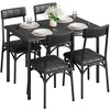 Dining Chairs Set of 2, Upholstered Dining Chairs with Back - 2 of 4
