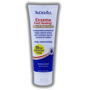 Triderma Eczema Fast Healing Cream (4.2 oz) - Face and Body Cream for Quick Eczema Relief Creme - 1 of 2