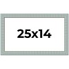 PosterPalooza | Refined Blue Picture Frame - UV Acrylic, Backing Board, Hanging Hardware Included - 2 of 4