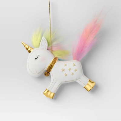 5" Christmas Fabric Unicorn - Wondershop™