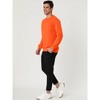 Lars Amadeus Men's Regular Fit Long Sleeve Round Neck Pullover Sweatshirt - 4 of 4