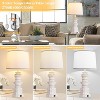 Racxily Set of 2 Bedside Lamps, Dimmable Table Lamps with USB Ports & Multiple Lighting Modes for Bedroom & Living Room - 4 of 4