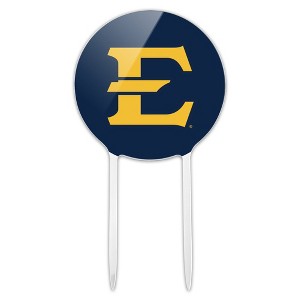ETSU Primary Logo  Acrylic Cake Topper Party Decoration for Wedding Anniversary Birthday Graduation - 1 of 4