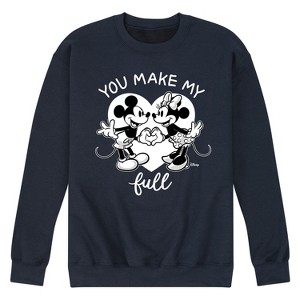 Men's - Disney - Mickey & Friends Graphic Fleece Sweatshirt - 1 of 4