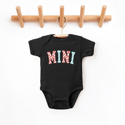 The Juniper Shop Mini Wavy Checkered Baby Bodysuit - image 1 of 2