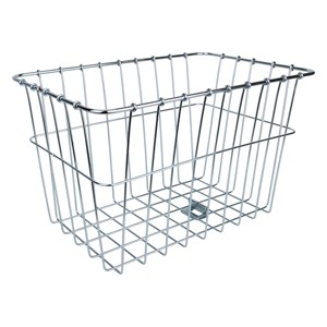 Wald Products #585 Rear Basket Silver Steel 9.5x14.5x9` - 1 of 1