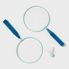 Badminton Set 3pc Aqua Blue - Sun Squad™ - 2 of 3