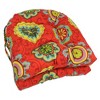 Blazing Needles, 16-inch Spun Polyester Patterned Outdoor U-shaped Tufted Chair Cushions (Set of 2) - 2 of 2
