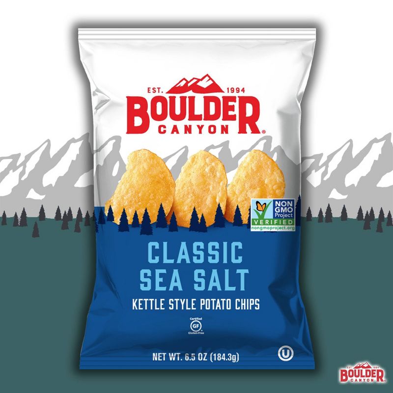 Boulder Canyon Totally Natural Kettle Potato Chips - 6.5oz, 4 of 7
