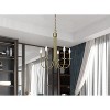 Cal Lighting 60W x 5 Spiez Metal Chandelier - 3 of 3