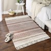 Design Imports Shabby Chic Textured Fringe - Cinnamon - 4 X 6 Ft - 4 of 4