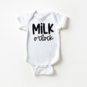 The Juniper Shop Milk O'Clock Baby Bodysuit - 1 of 2